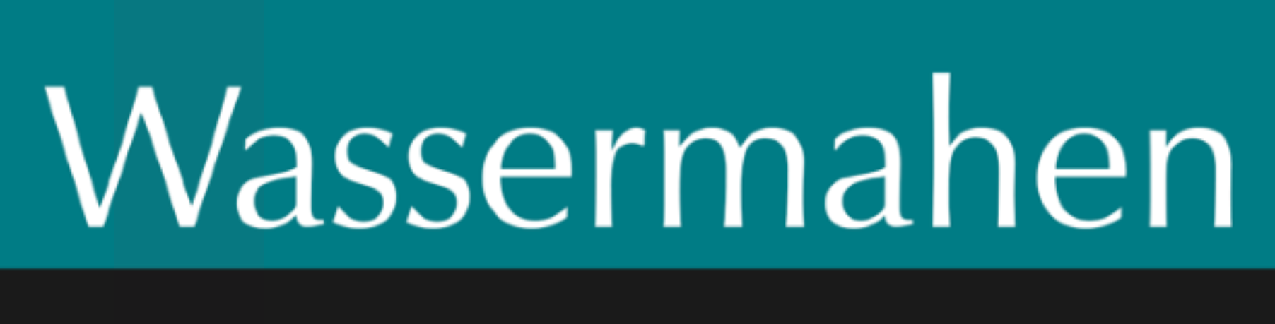 Wassermahen